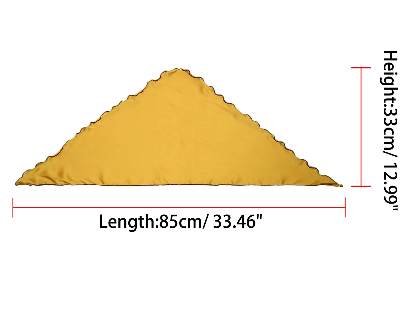 Solid Color Triangle Scarf Neck Scarves Neckerchief Ladies sold by Allegra K product image thumbnail 3