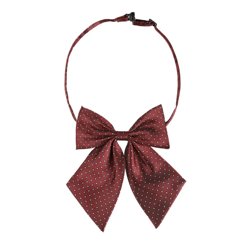 Pre-Tied Bowknot Adjustable Strap Bow Ties Polka Dots Costume Bowtie made by Allegra K