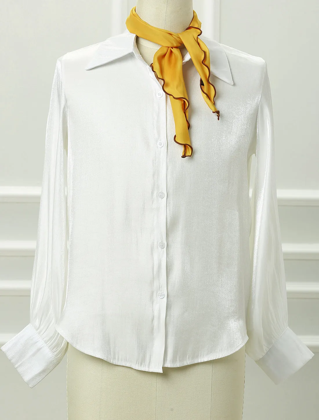 Solid Color Triangle Scarf Neck Scarves Neckerchief Ladies sold by Allegra K product image thumbnail 2