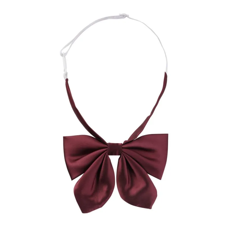 Women¡®s Pre-tied Solid Color Bowknot Bowties School Uniform Bow Tie sold by Allegra K