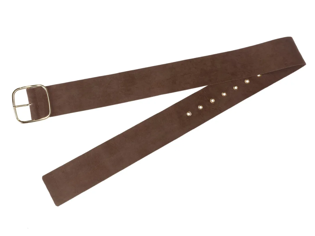 Wide Waist Belts for Women Belts Chunky Buckle Adjustable sold by Allegra K