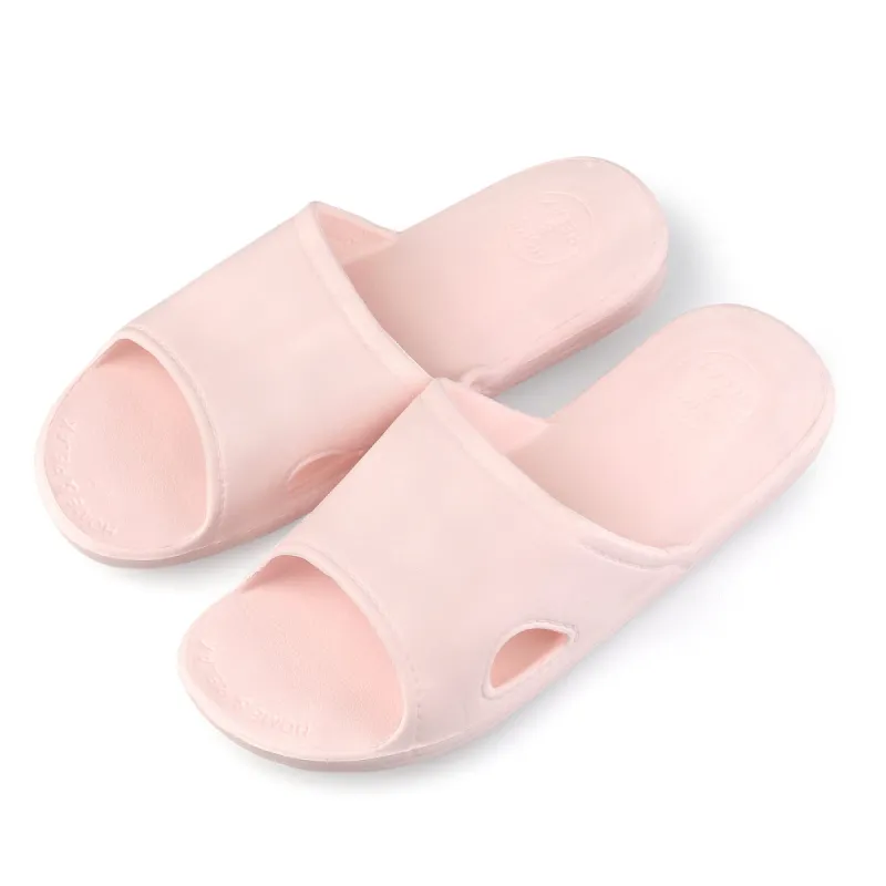 Women's Elastic Non-Slip Bathroom Shoes Indoor Slides made by Allegra K