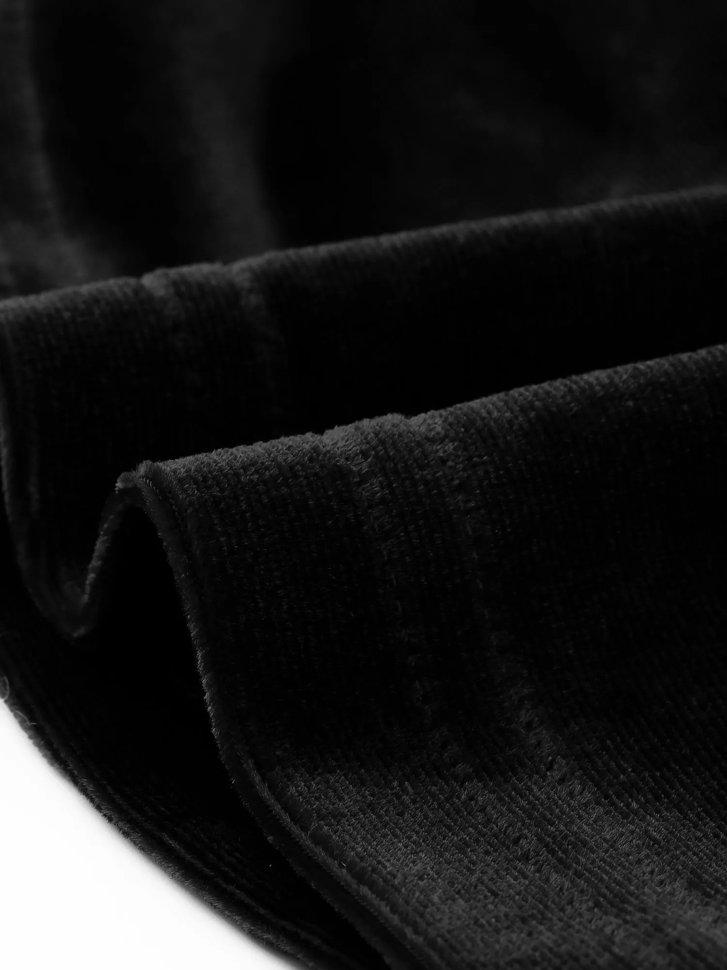 Velvet Halter Backless Camis Party Sleeveless Punk Crop Tops sold by Allegra K product image thumbnail 5