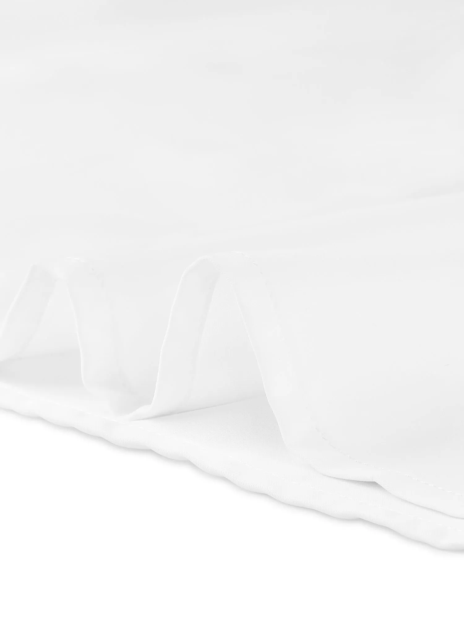 Mock Neck Work Top Cap Sleeve Pleated Front Basic Solid Blouse sold by Allegra K product image thumbnail 5