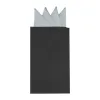 Pre-Folded Pocket Squares on Card Solid Triangles Suit Handkerchief sold by Allegra K