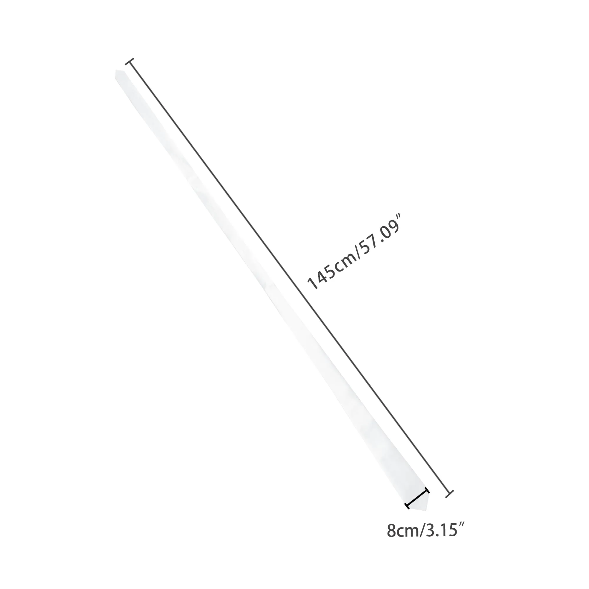 Self Tied Neck Solid Wide Plain Classic Formal Prom Necktie sold by Allegra K product image thumbnail 4