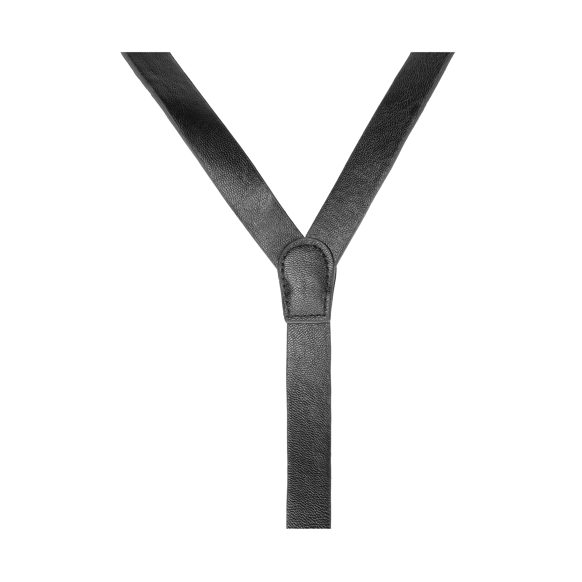 Vintage PU Leather Y Suspenders Adjustable Holes Belts sold by Allegra K product image thumbnail 2