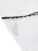 Casual Sweetheart Neck Button Front Contrast Trim Chiffon Blouse sold by Allegra K