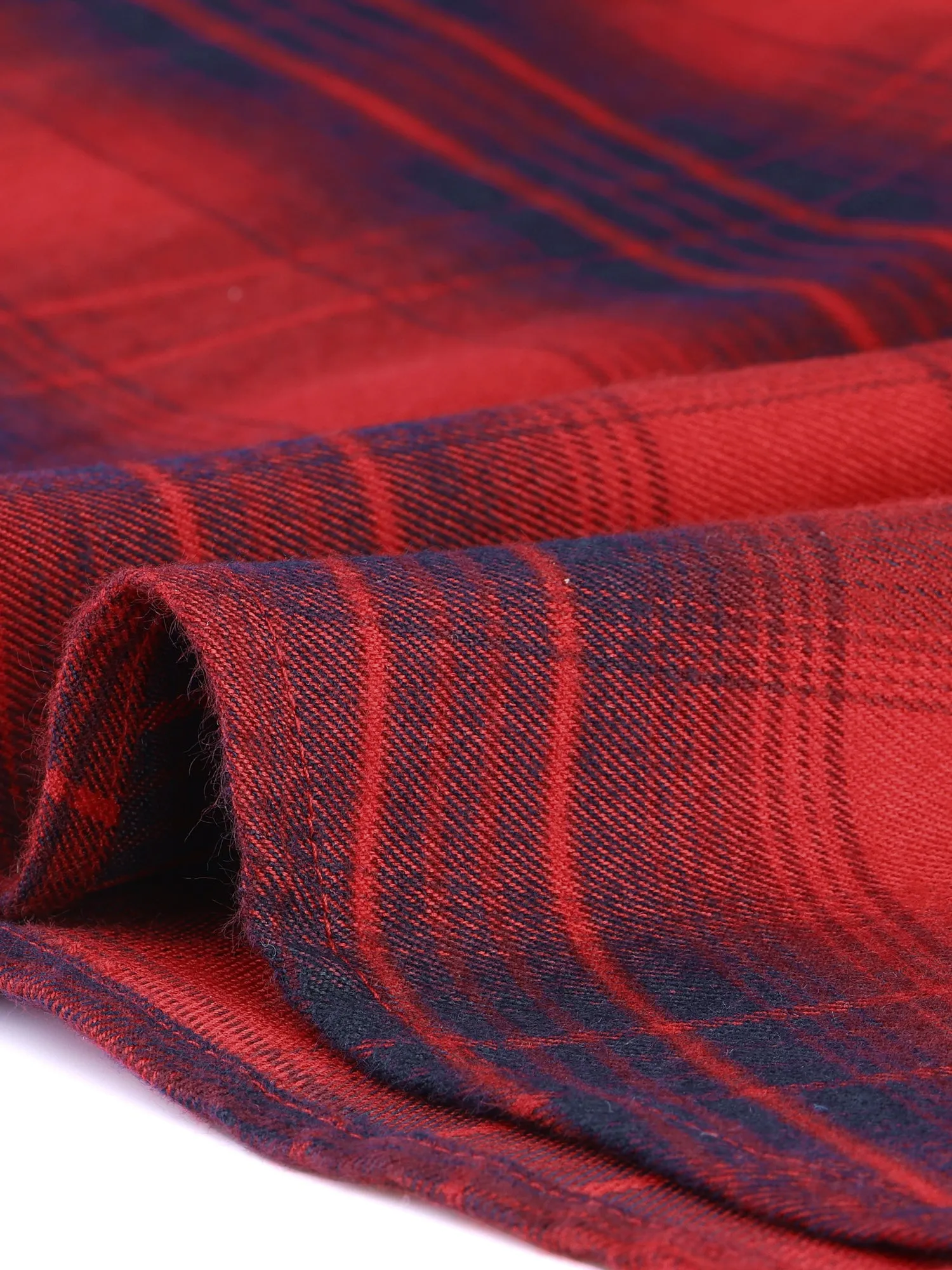 Peter Pan Collar Long Sleeve Button Contrast Plaid A-line Dress sold by Allegra K product image thumbnail 5