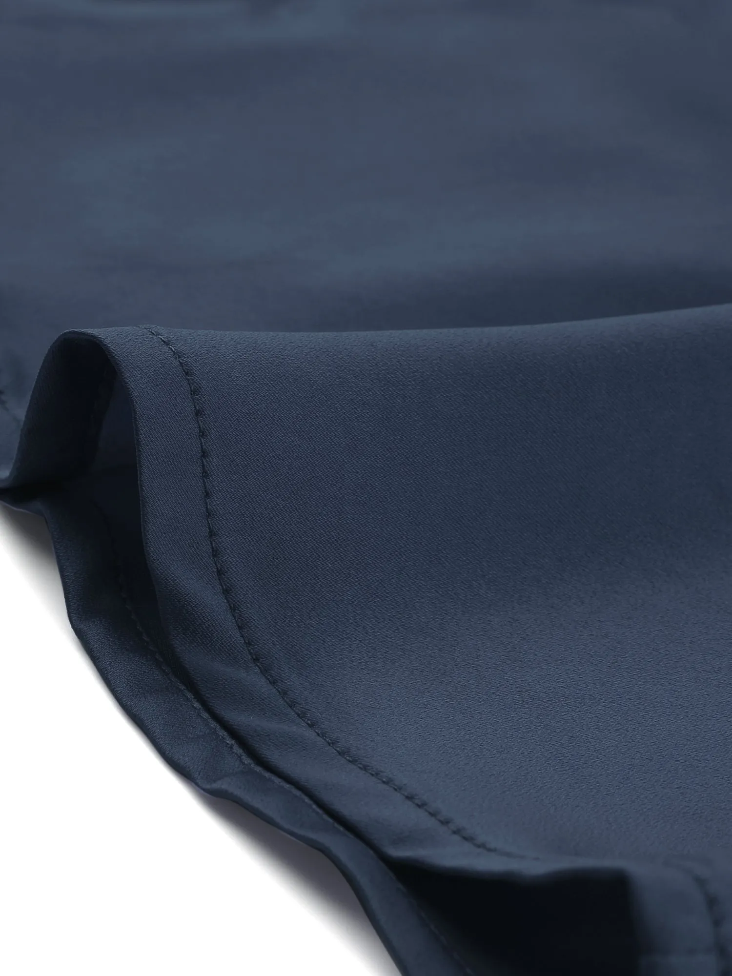 Long Sleeve Work Office Satin Button Down Shirt sold by Allegra K product image thumbnail 4