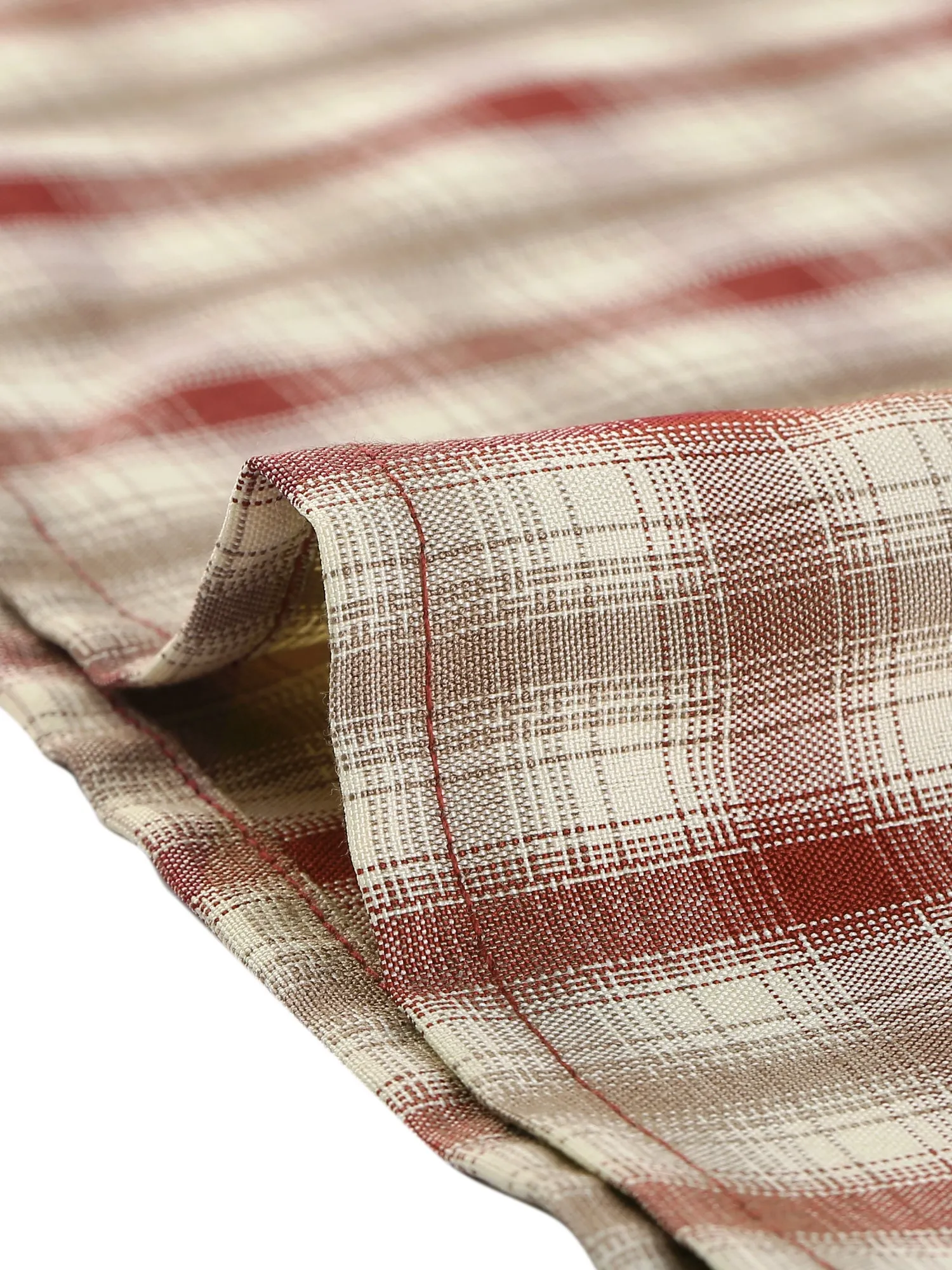 Square Neck Plaid Contrast Long Sleeve A-Line Dress sold by Allegra K product image thumbnail 3