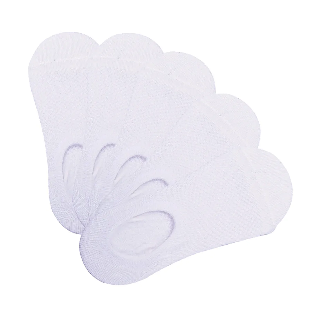 No Show Socks Nonslip Ankle Low Cut Cotton Mesh Breathable 5 Pairs sold by Allegra K