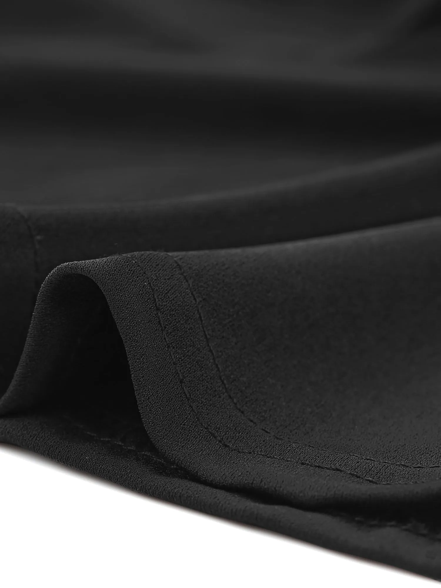 Peplum Long Lantern Sleeve Elegant Wrap V Neck Office Blouse sold by Allegra K product image thumbnail 4