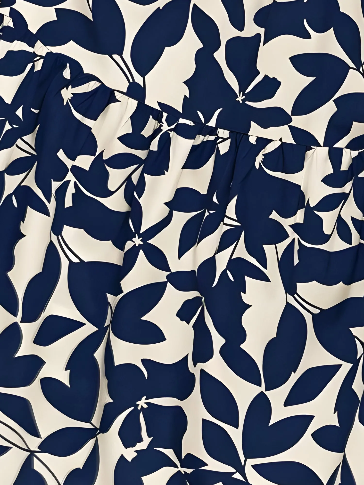 Flattering A-Line Ruffled Cap Sleeves Belted Floral Tiered for Garden Parties & Brunch Dates Maxi Dress sold by Allegra K product image thumbnail 5