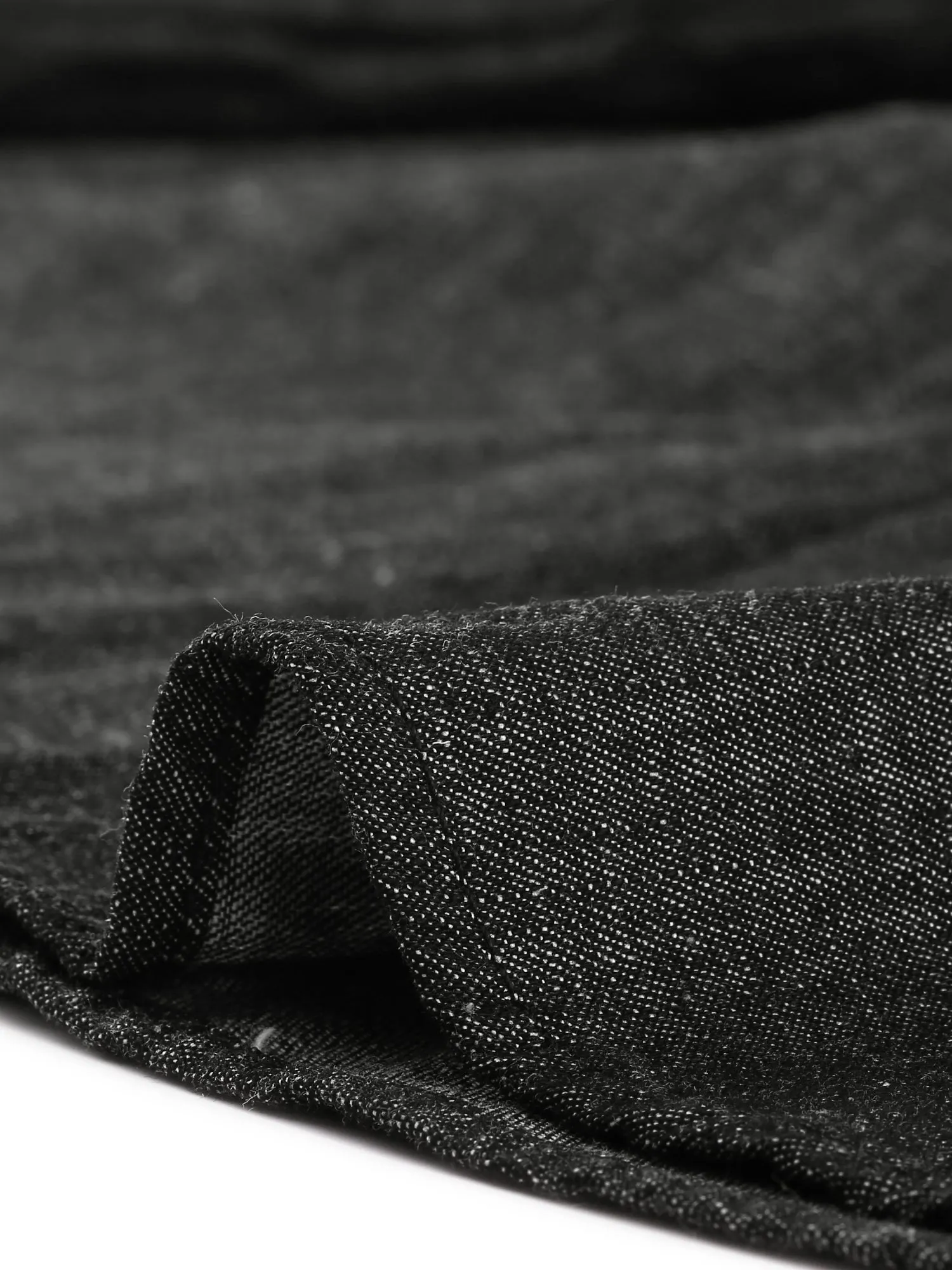 Denim Button Down Belted Pleated Flare A-line Shirt Dress sold by Allegra K product image thumbnail 5