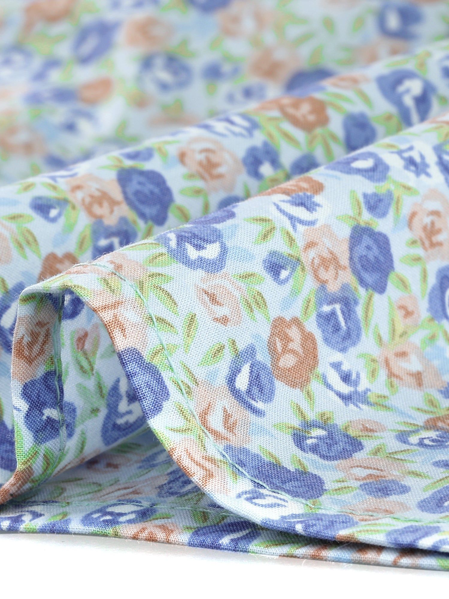 Bow Tie Neck Summer Cute Babydoll Casual Floral Ruffled Sleeve Tops sold by Allegra K product image thumbnail 5