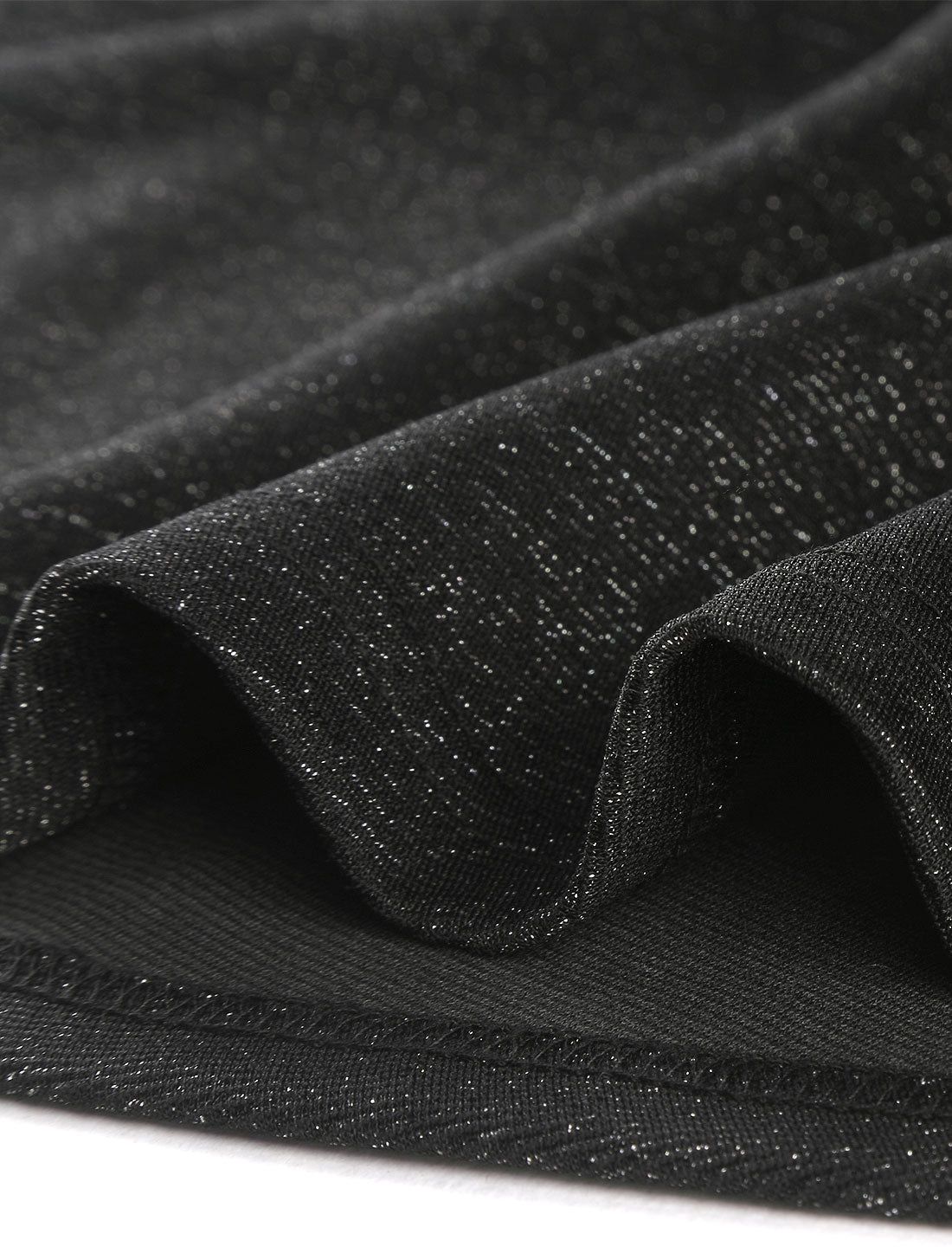 Women's A-Line Cocktail Party Metallic Skater Dresses Keyhole Neck sold by Allegra K product image thumbnail 4