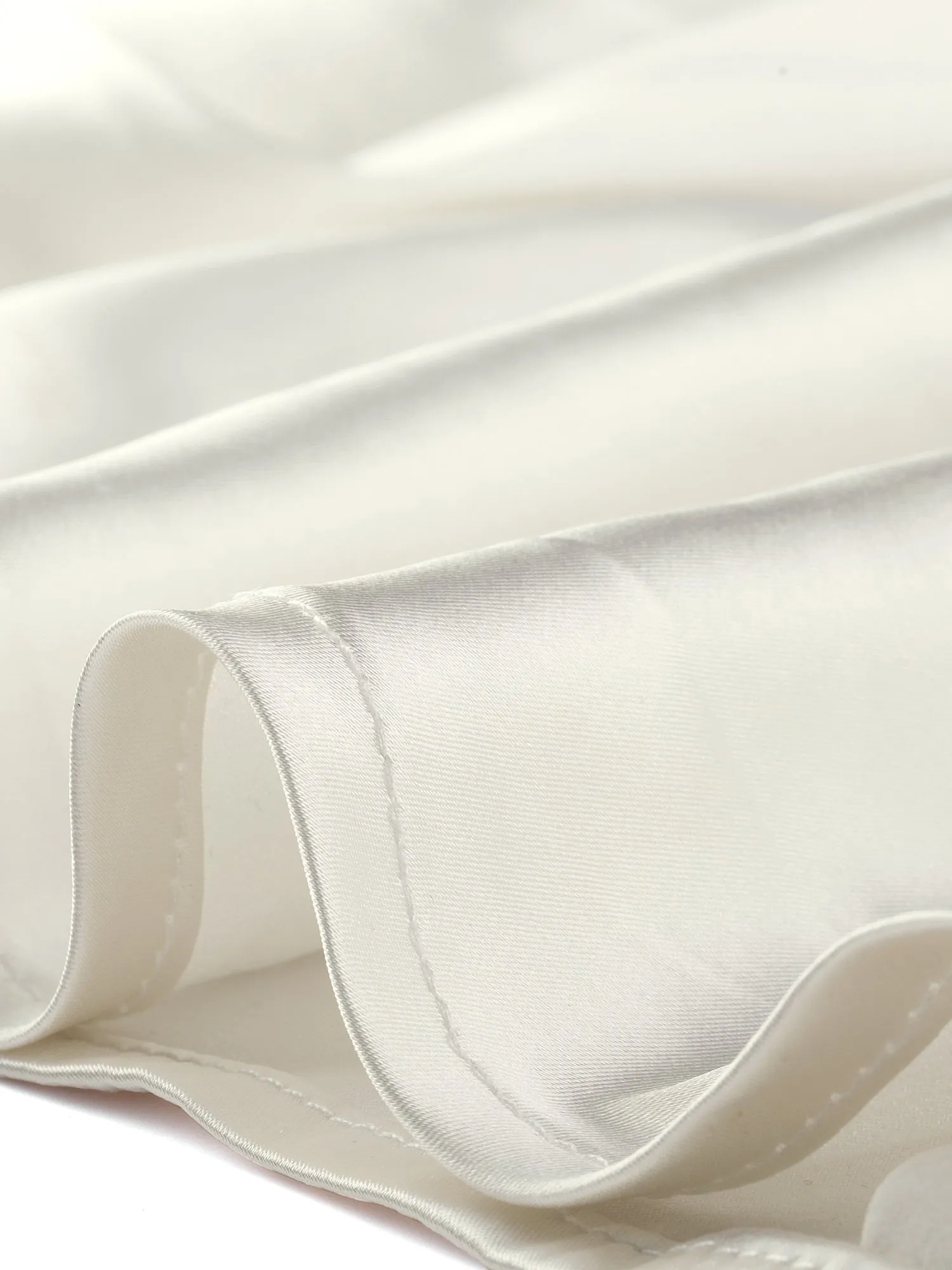 Satin Lantern Long Sleeve Elegant Mock Neck Crop Top Blouse sold by Allegra K product image thumbnail 4