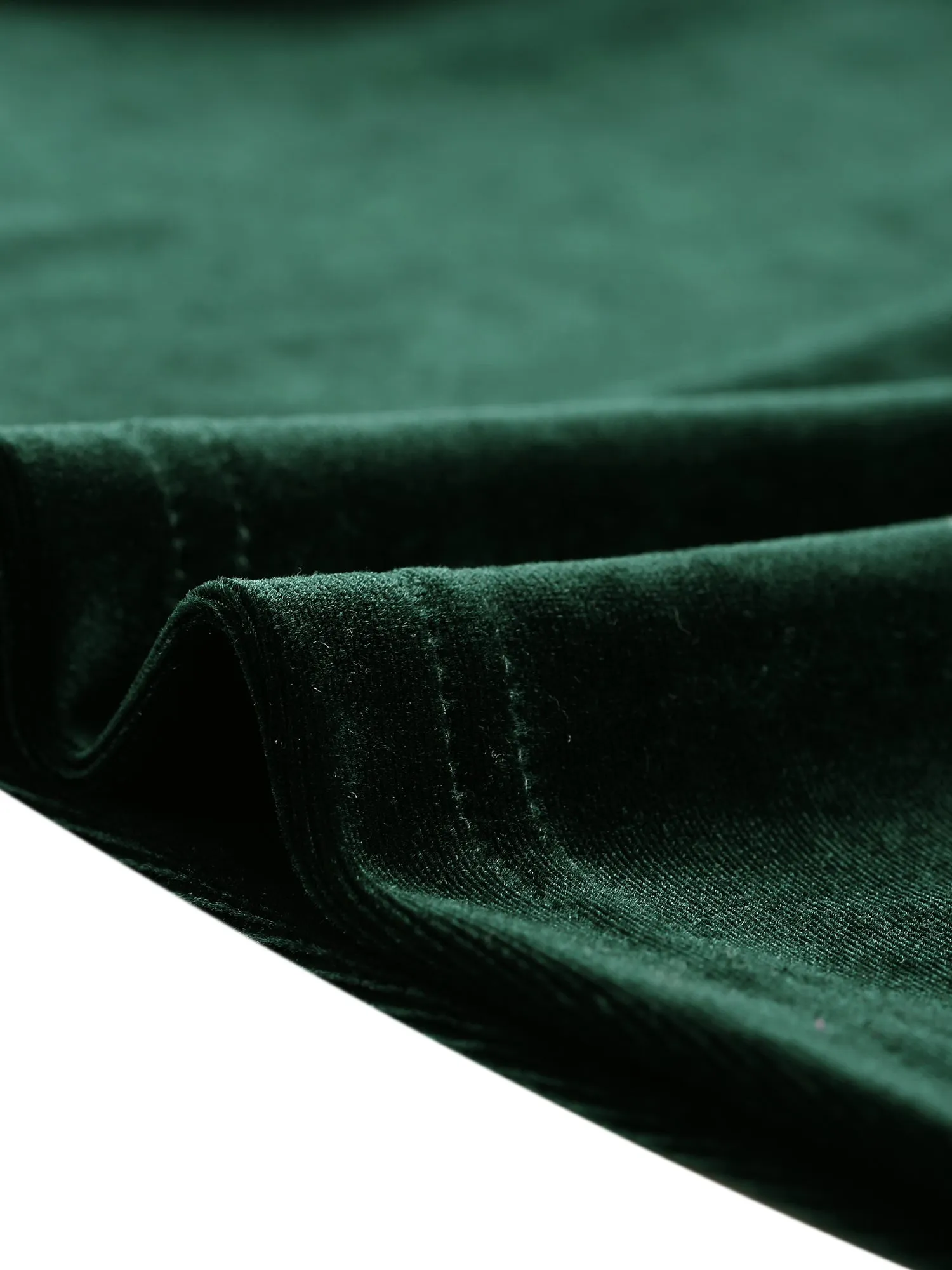 Casual Velvet Long Sleeve Choker Neck Heart Dots Mesh Panel Top sold by Allegra K product image thumbnail 4