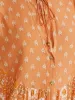 Boho Floral 3/4 Sleeves Button Down Maxi Tiered Dress sold by Allegra K