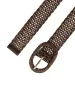Skinny Waist Braided Woven Dress Metal Buckle Belts sold by Allegra K