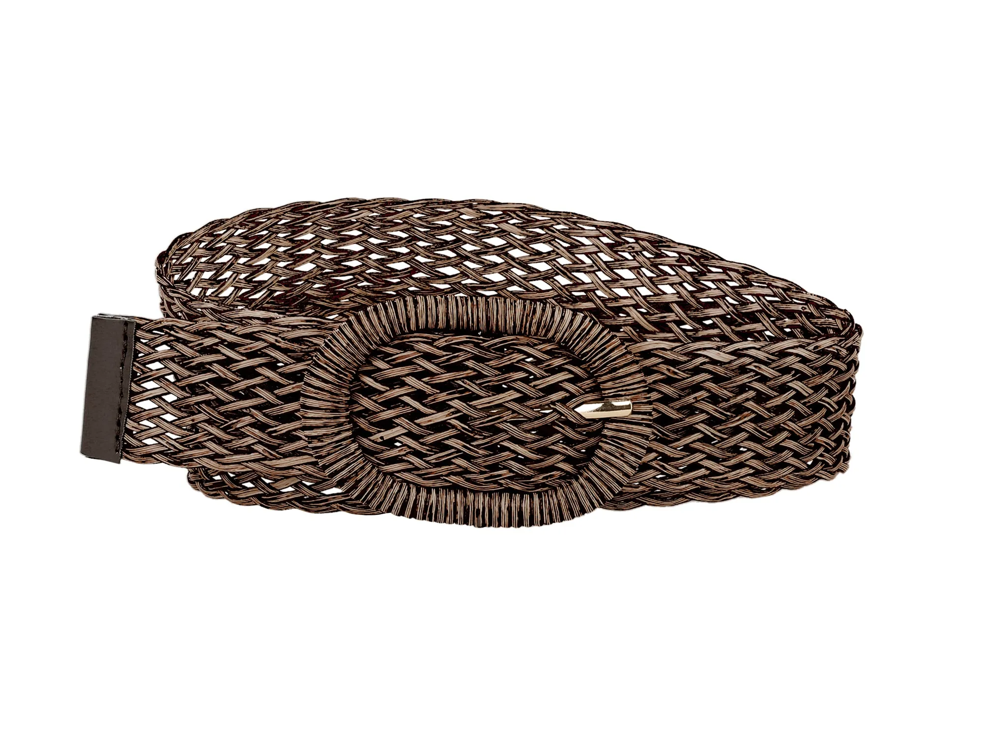 Skinny Waist Braided Woven Dress Metal Buckle Belts sold by Allegra K
