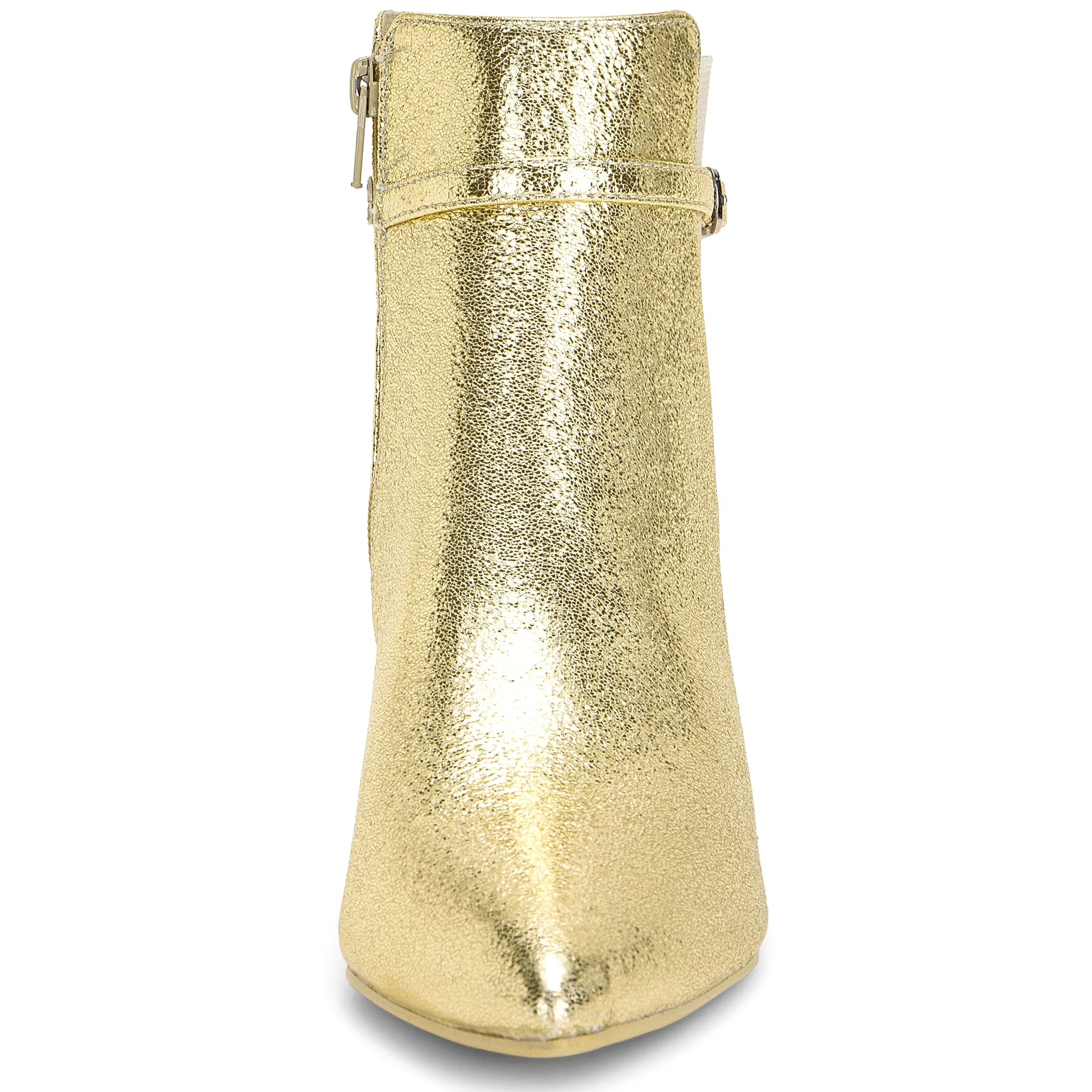 Women's Pointed Toe Elastic Stiletto Heels Ankle Booties sold by Allegra K product image thumbnail 2