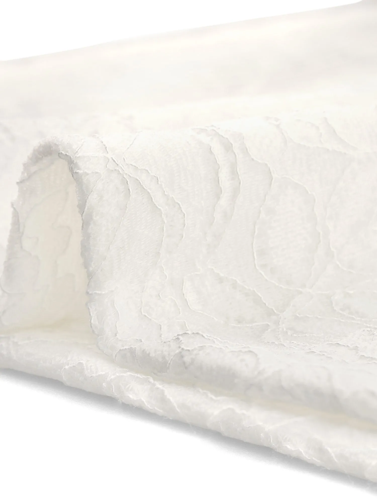 Lace Blouse Sweetheart Neck Long Sleeve Elegant Tops sold by Allegra K product image thumbnail 5