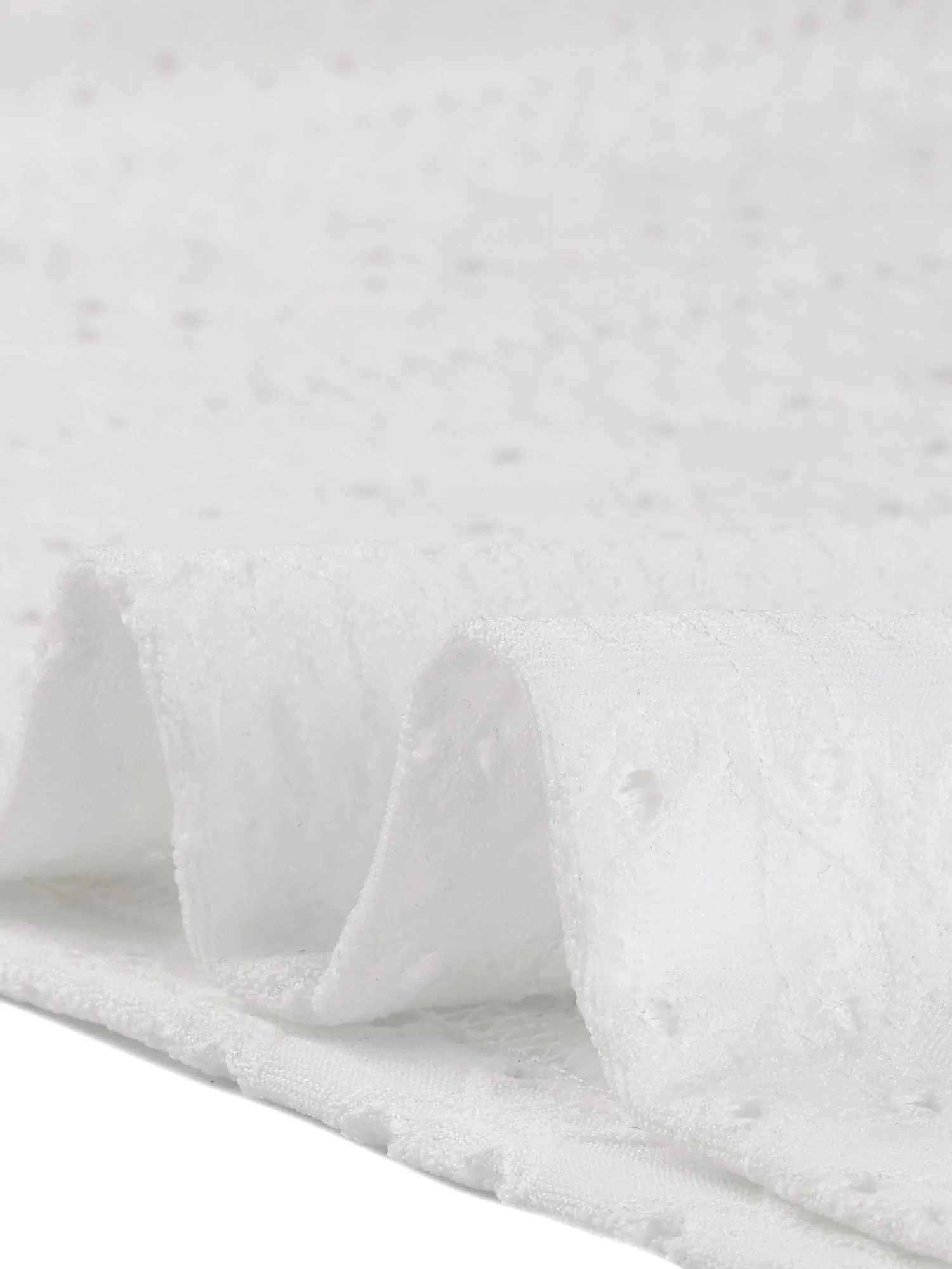 Embroidered Eyelet Top Shirt V Neck Ruffle Sleeve Hollow Out Summer Country Tops sold by Allegra K product image thumbnail 5