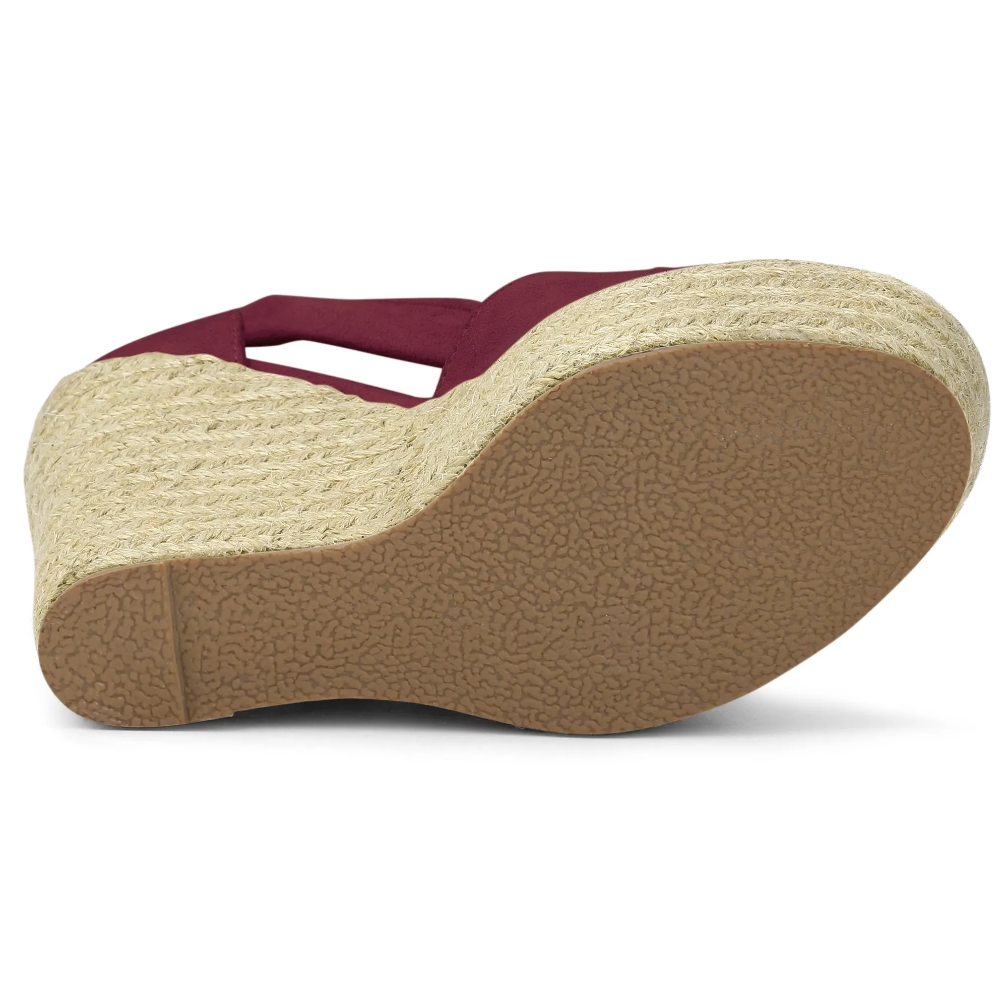 Espadrilles Tie Up Ankle Strap Platform Wedges Sandals sold by Allegra K product image thumbnail 5