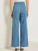 Vintage Loose High Waist Casual Denim Trousers Wide Leg Jeans sold by Allegra K