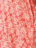 Boho Floral Flutter Sleeve Summer Beach Wrap Midi Dress sold by Allegra K