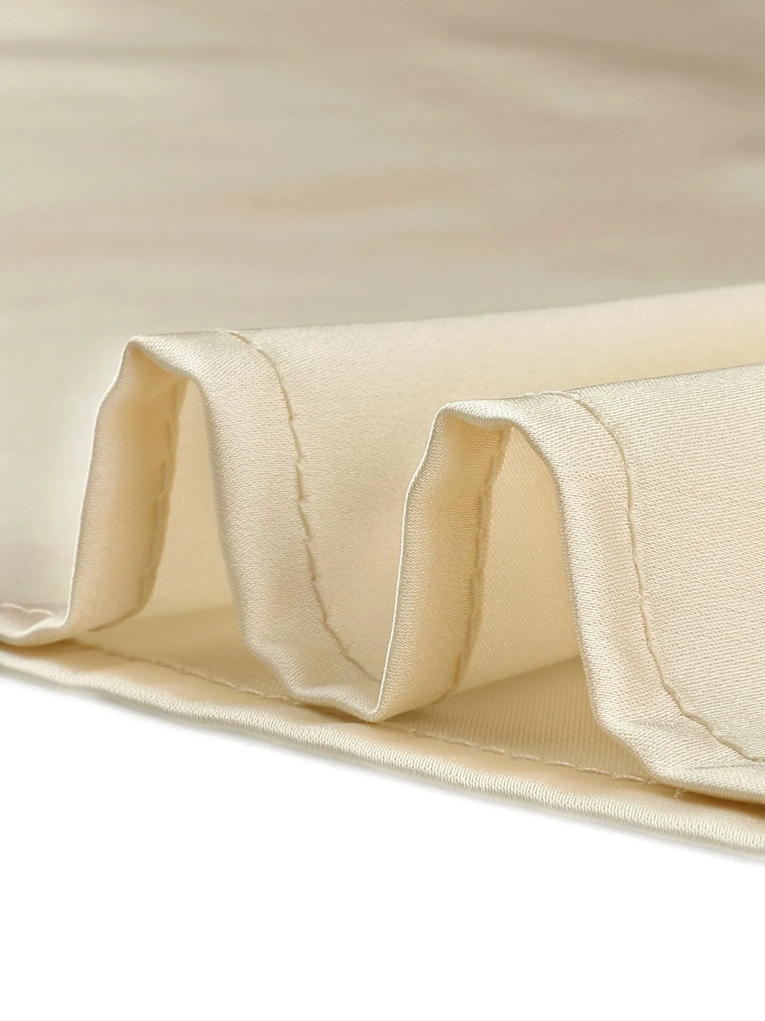 Wrap Tie Front Deep V Sexy Self Tie Satin Crop Top sold by Allegra K product image thumbnail 5