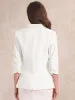 Work Office 3/4 Sleeve One Button Lapel Collar Blazer sold by Allegra K