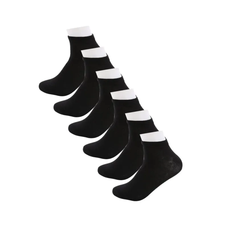 Men Non-Slip Boat Line Cotton No Show Boat Casual Socks sold by Allegra K