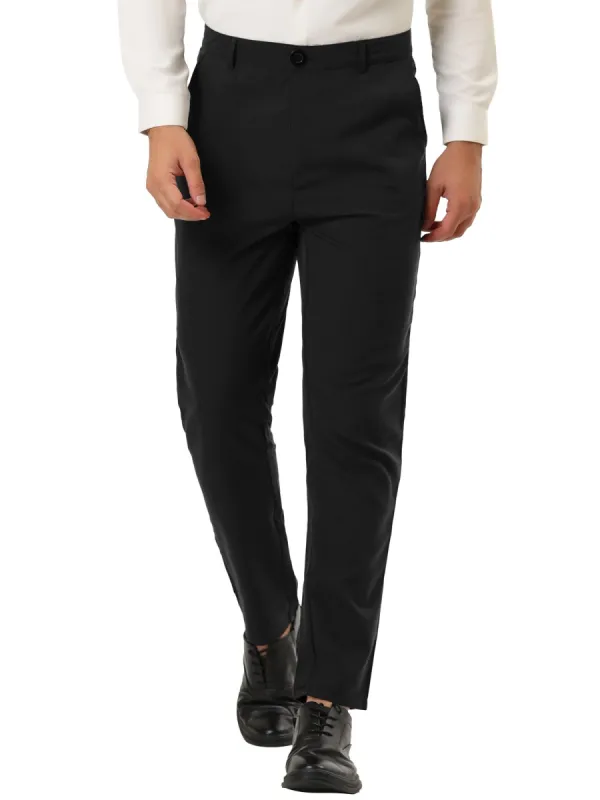Men's Dress Pants Casual Slim Fit Flat Front Skinny Pencil Long Pants Trousers sold by Allegra K