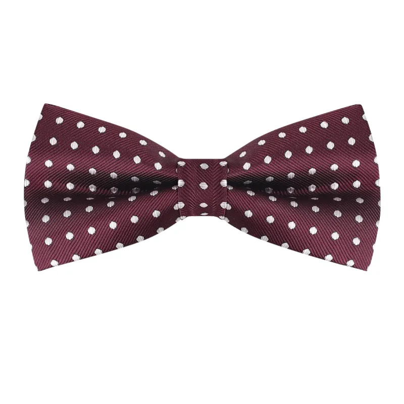 Polka Dots Pre-Tied Bow Ties for Men sold by Allegra K