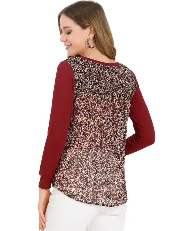 Women's Casual Cotton Lightweight T Shirt Long Sleeves Tunic Tops sold by Allegra K