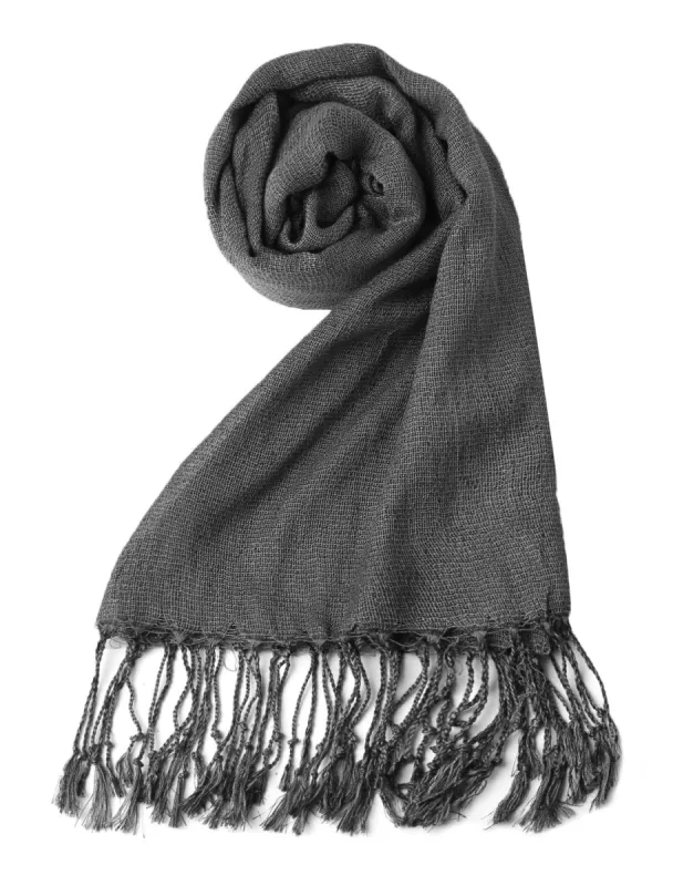 Shiny Glitter Sparkling Shawl Wrap Prom Decoration Scarf with Tassel for Women Men sold by Allegra K