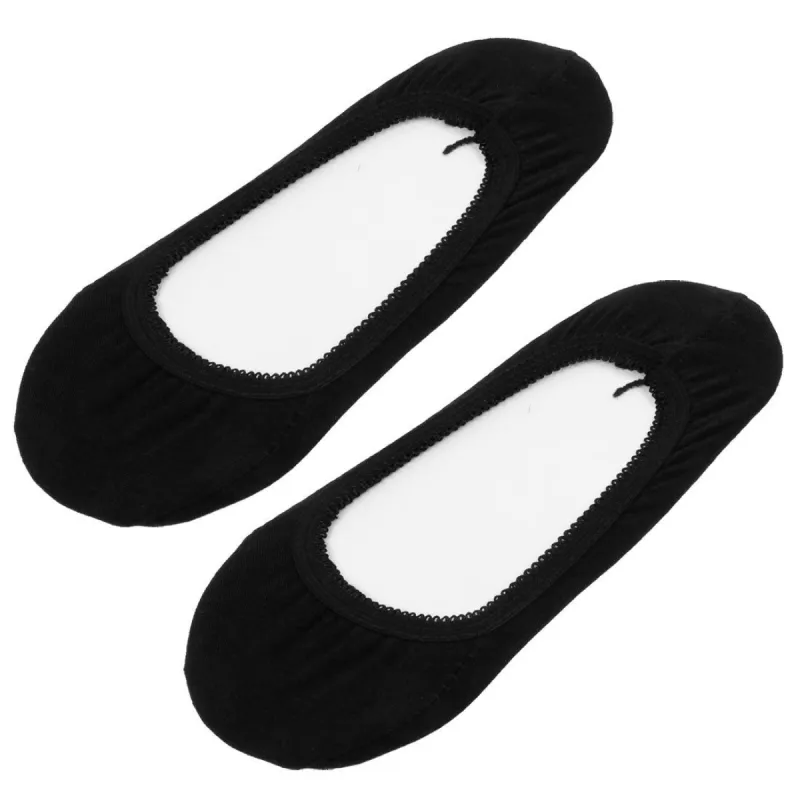 Woman Summer Footie Elastic Cuff Invisible Footsie Boat Socks Pair sold by Allegra K