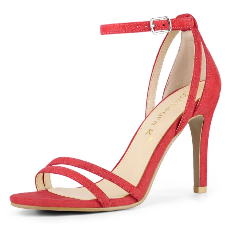 Women's Ankle Strap Stiletto High Heel Sandals sold by Allegra K