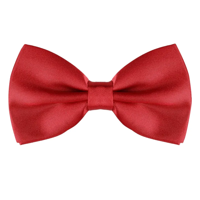 Men's Pre-tied Bow Ties Classic Formal Solid Tuxedo Adjustable Bowtie Wedding sold by Allegra K