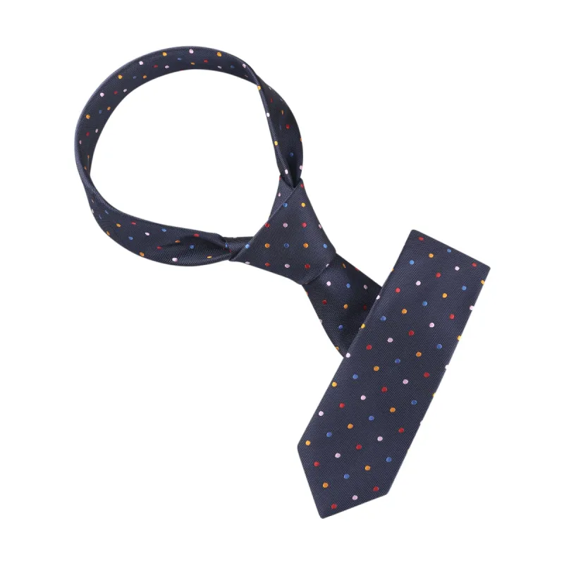 6cm Polka Dots Formal Casual Slim Skinny Ties Self Tie Business Necktie for Men sold by Allegra K
