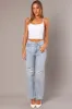 White Singlet Top Scoop Neck Seamless sold by Ally Fashion