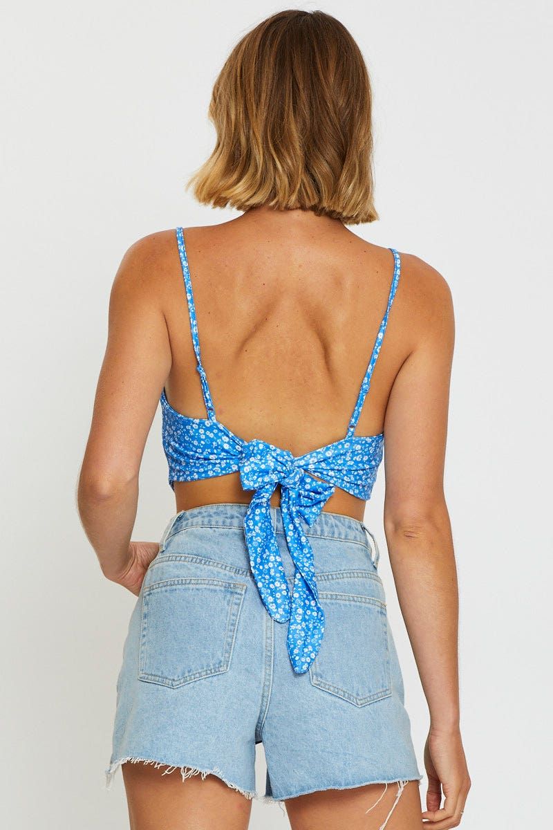 Print Singlet Top Crop sold by Ally Fashion product image thumbnail 5