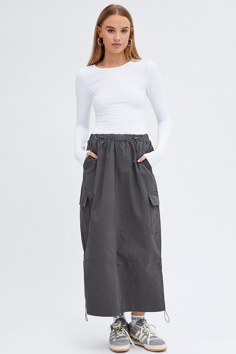 White Fleece Lined Top Long Sleeve Crew Neck sold by Ally Fashion product image thumbnail 2