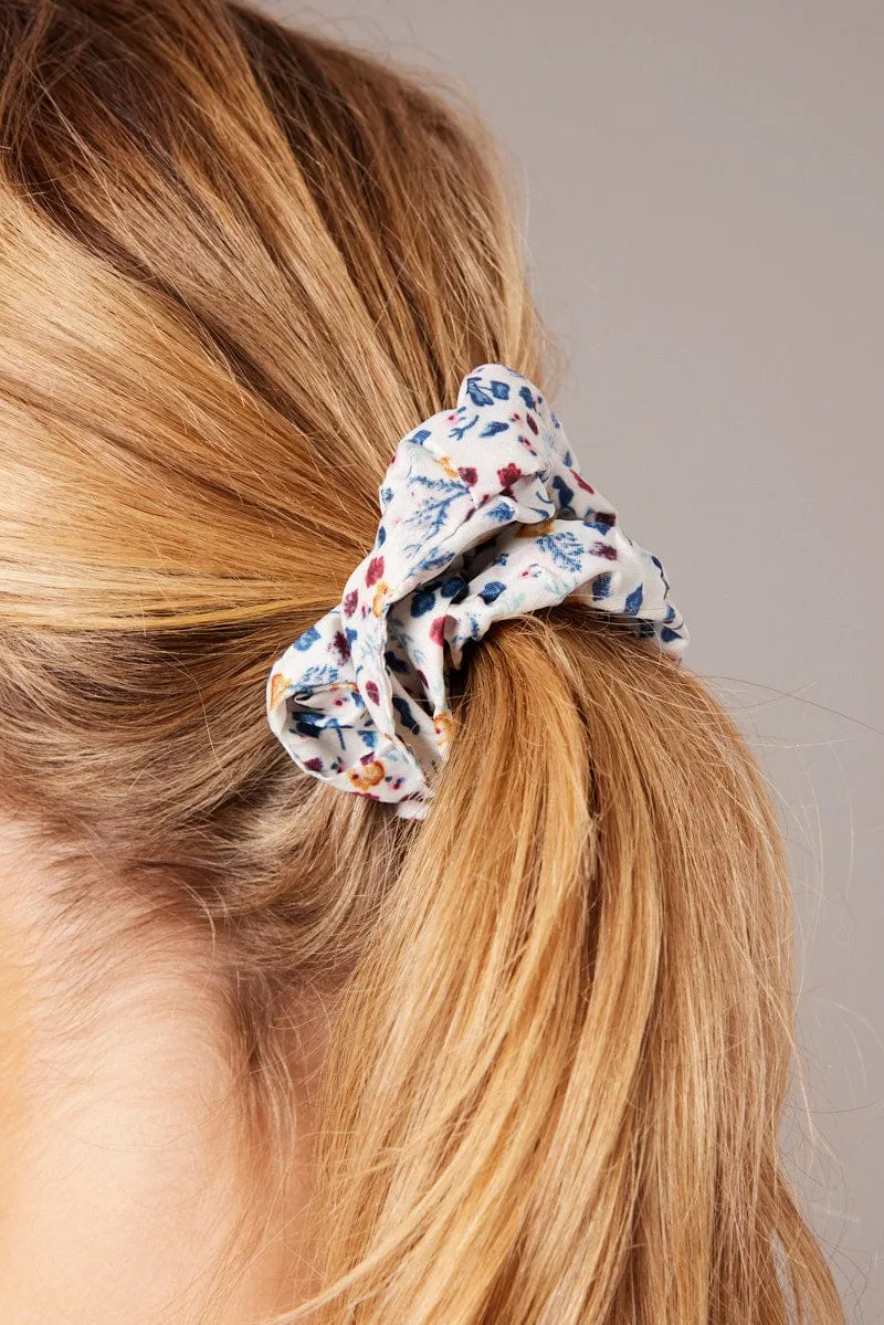 Multi Ditsy Scrunchie sold by Ally Fashion product image thumbnail 2