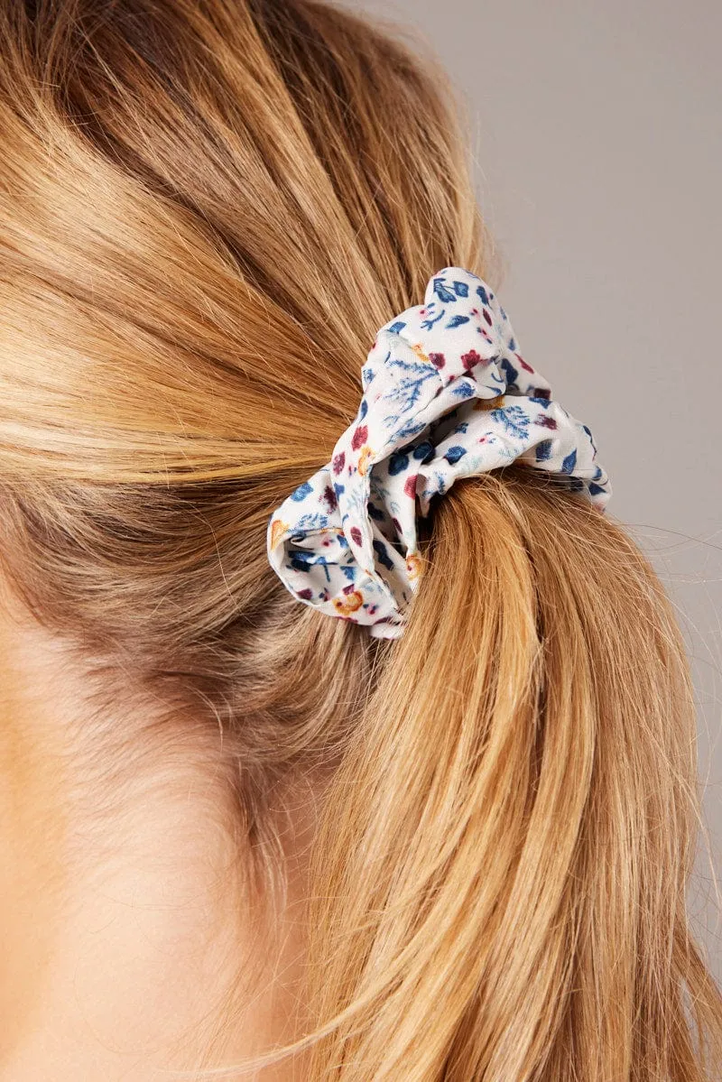 Multi Ditsy Scrunchie sold by Ally Fashion product image thumbnail 3