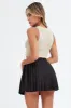 Beige Tank Top Lace Up Seamless sold by Ally Fashion