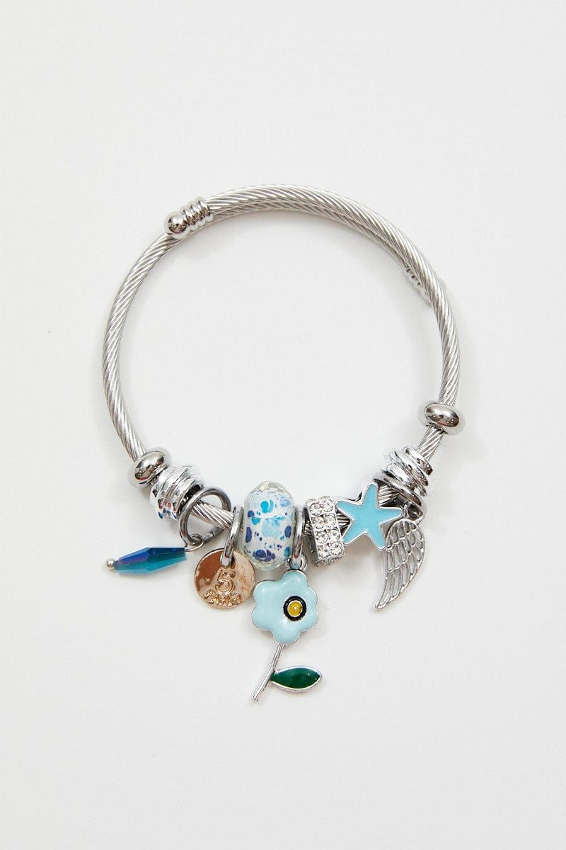 Blue Charm Bracelet sold by Ally Fashion product image thumbnail 2